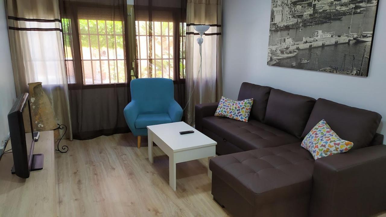 Atractivo Apartamento En La Playa Con Parking Roquetas de Mar Luaran gambar